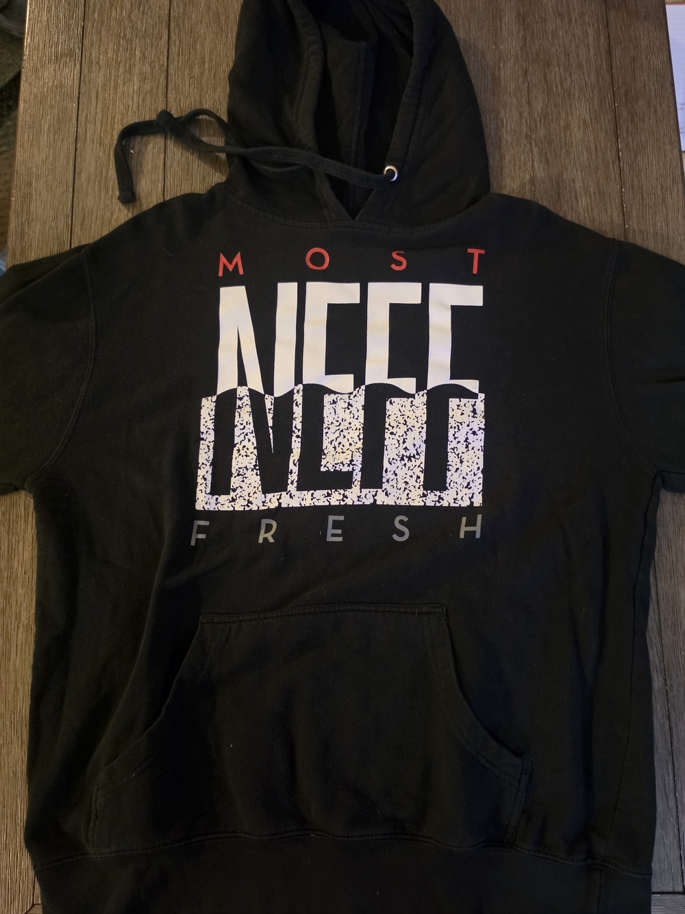 Neff Most Fresh Black Hoodie With Pocket